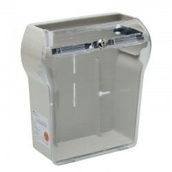 Sharps-A-Gator Wall Cabinet for Sharps Container, Almond - 10ct