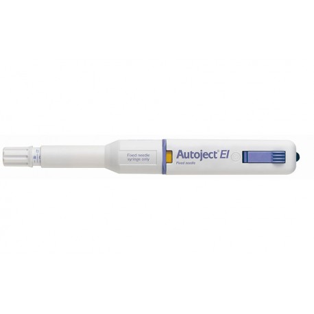 Owen Mumford Autoject 2 Fixed Needle w/ External Indicator - AJ1310- Diabetesteststripswholesale