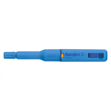 Owen Mumford Autoject 2 Fixed Needle Injection Aid Device - AJ1300- Diabetesteststripswholesale