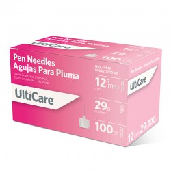 UltiCare Original Pen Needles 29G 12.7mm 100 Count