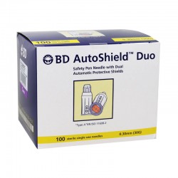 BD AutoShield Duo Pen Needles 100ct - Pack of 3