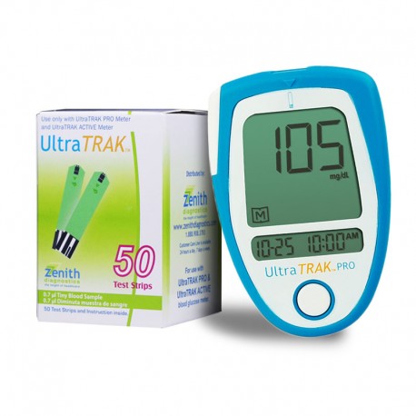 Vertex UltraTRAK PRO Meter Kit w/50 Test Strips- Diabetesteststripswholesale