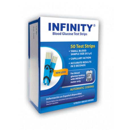 Infinity Test Strips 50ct.- Diabetesteststripswholesale
