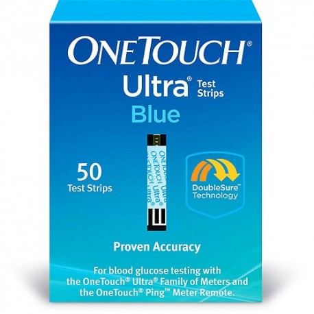 OneTouch Ultra Blue Test Strips 50 Count- Diabetesteststripswholesale