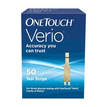 OneTouch Verio Test Strips 50 Count- Diabetesteststripswholesale