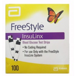 Abbott FreeStyle InsuLinx Test Strips 100 Count