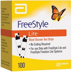 Abbott FreeStyle Lite Test Strips 100 Count