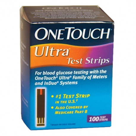 OneTouch Ultra Test Strips 100 Count- Diabetesteststripswholesale