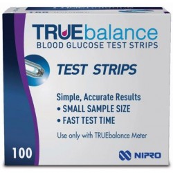 TRUEbalance Blood Glucose Test Strips 100 Count