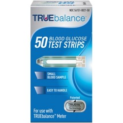 TRUEbalance Blood Glucose Test Strips 50 Count