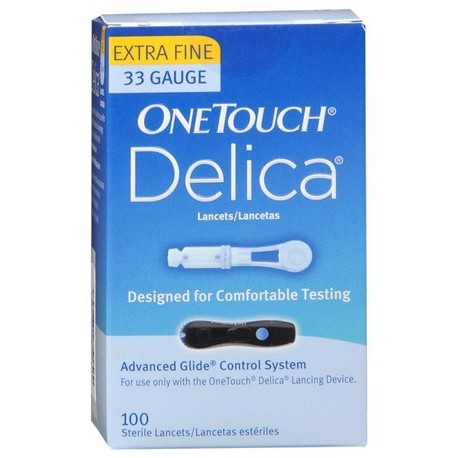 OneTouch Delica Lancets 100 Count- Diabetesteststripswholesale