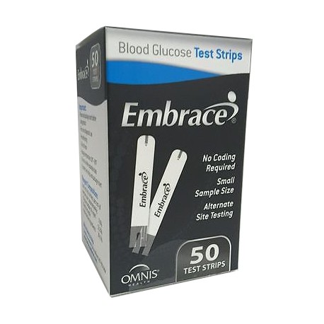 Embrace Test Strips 50 Count- Diabetesteststripswholesale