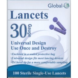 Global Lancets 30g