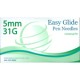 Easy Glide Pen Needles 31 Gauge - 5mm