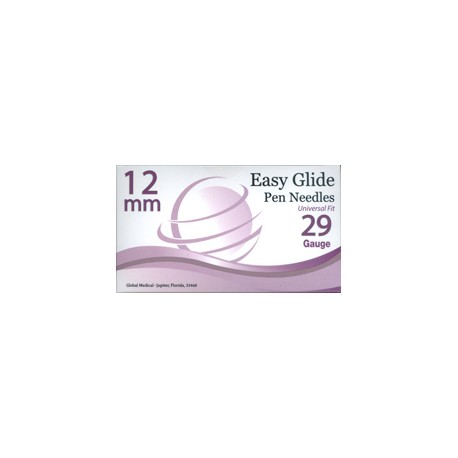 Easy Glide Pen Needles 29 Gauge - 12mm- Diabetesteststripswholesale