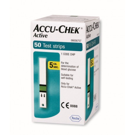 ACCU-CHEK Active Test Strips 50 Count- Diabetesteststripswholesale