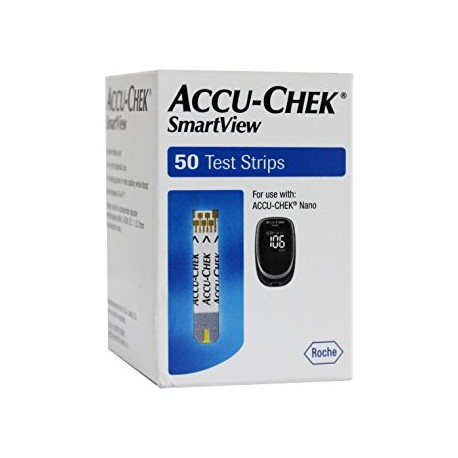 ACCU-CHEK SmartView Test Strips 50 Ct- Diabetesteststripswholesale
