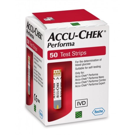 ACCU-CHEK Performa Test Strips 50 Count- Diabetesteststripswholesale