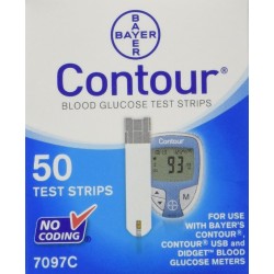 Bayer Contour Test Strips 50 Count