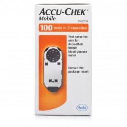 Accu-Chek Mobile Diabetes Test Strip Cassettes 100