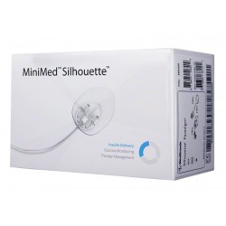 Minimed Paradigm Silhouette MMT-378 Infusion Set, 23 inch, 17mm