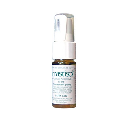 Ferndale Mastisol Medical Adhesive Bottle w/Pump Spray 0.5oz 15ml- Diabetesteststripswholesale