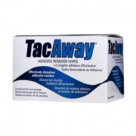 Torbot TacAway Adhesive Remover Wipes 50/bx MS408W - 10 boxes- Diabetesteststripswholesale