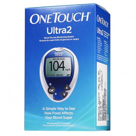 One Touch Ultra 2 Blood Glucose Monitoring System- Diabetesteststripswholesale