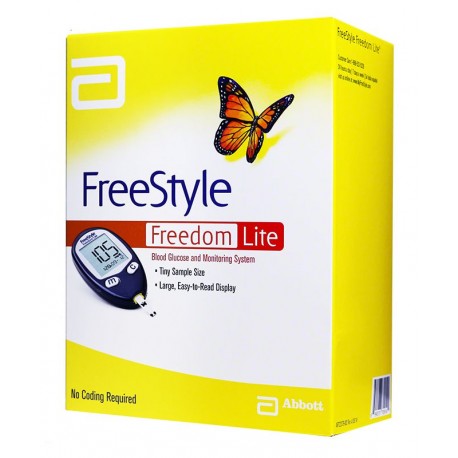 FreeStyle Freedom Lite Blood Glucose Monitoring System- Diabetesteststripswholesale