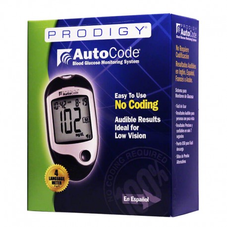 Prodigy AutoCode Talking Diabetes Meter- Diabetesteststripswholesale