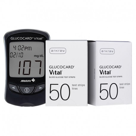 FREE GlucoCard Meter with Purchase 200 GlucoCard Vital Test Strips- Diabetesteststripswholesale