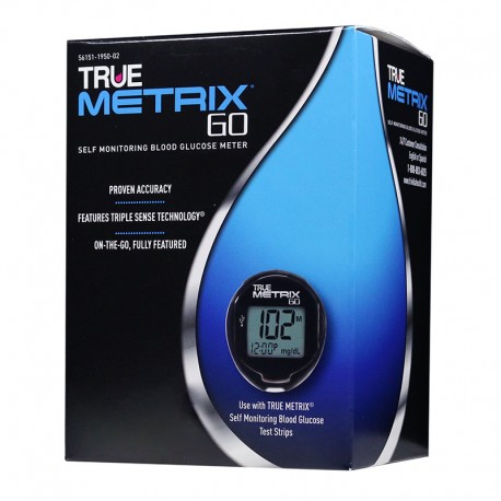 TRUE METRIX GO Blood Glucose Meter- Diabetesteststripswholesale