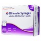 BD Insulin Syringes 31g 8mm 3/10cc 1/2 Unit Markings 100 Count