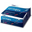 TRUEplus U-100 Insulin Syringes 28G 1cc 1/2" 100/box Case of 5