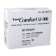 SureComfort U-100 Syringes 1cc, 28G, 5/16" - Blister Pack - Case of 5