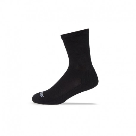 Ecosox Diabetic Bamboo Crew Socks Black MD pair 6-pack- Diabetesteststripswholesale