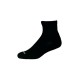 Ecosox Diabetic Bamboo Quarter Socks Black LG pair 6-pack