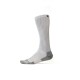 Ecosox Diabetic Bamboo Over The Calf Socks White/Gray LG 3-pack