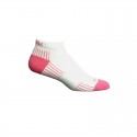 Ecosox Diabetic Bamboo Lo-Cut Socks White/Pink MD 6-pack