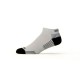 Ecosox Diabetic Bamboo Lo-Cut Socks White/Black MD 6-pack