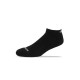 Ecosox Diabetic Bamboo Lo-Cut Socks Black/White MD 6-pack