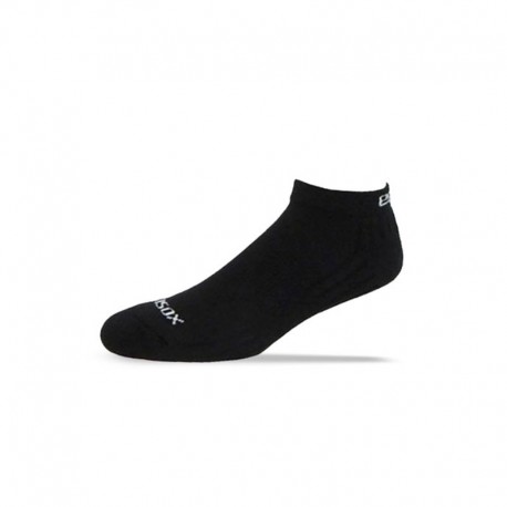 Ecosox Diabetic Bamboo Lo-Cut Socks Black/White MD 6-pack- Diabetesteststripswholesale