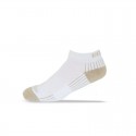 Ecosox Diabetic Bamboo Lo-Cut Socks White/Tan MD 3-Pack