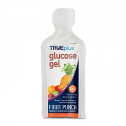 TRUEplus Glucose Gels 15 Gram 1.4oz Fruit Punch Case of 6