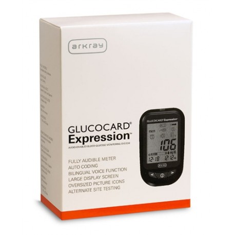 Arkray GlucoCard Expression Blood Glucose Meter Kit- Diabetesteststripswholesale