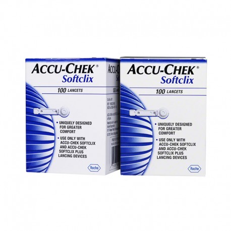 Accu-Chek SoftClix Glucose Lancets 200 Count- Diabetesteststripswholesale