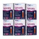 TRUEplus Safety Lancets 28G Single Use 100/box Pack of 6