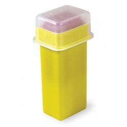 SurgiLance Safety Lancet 21G 1mm Depth - Low Flow Yellow Box of 100