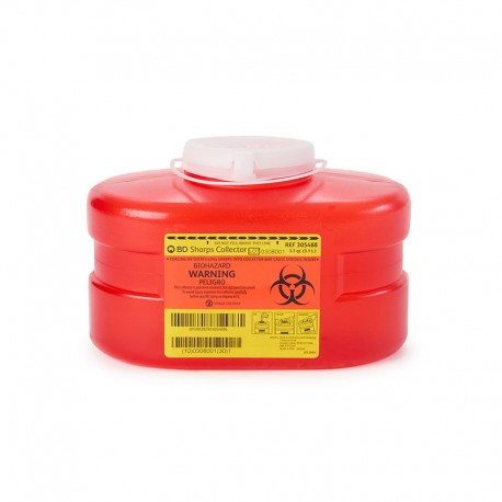 BDMulti-Use One Piece Sharps Container 3.3 Quarts 305488 Case of 4- Diabetesteststripswholesale