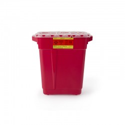 BD Extra-Large Sharps Collector 9 Gallon Red 8/bx 305615